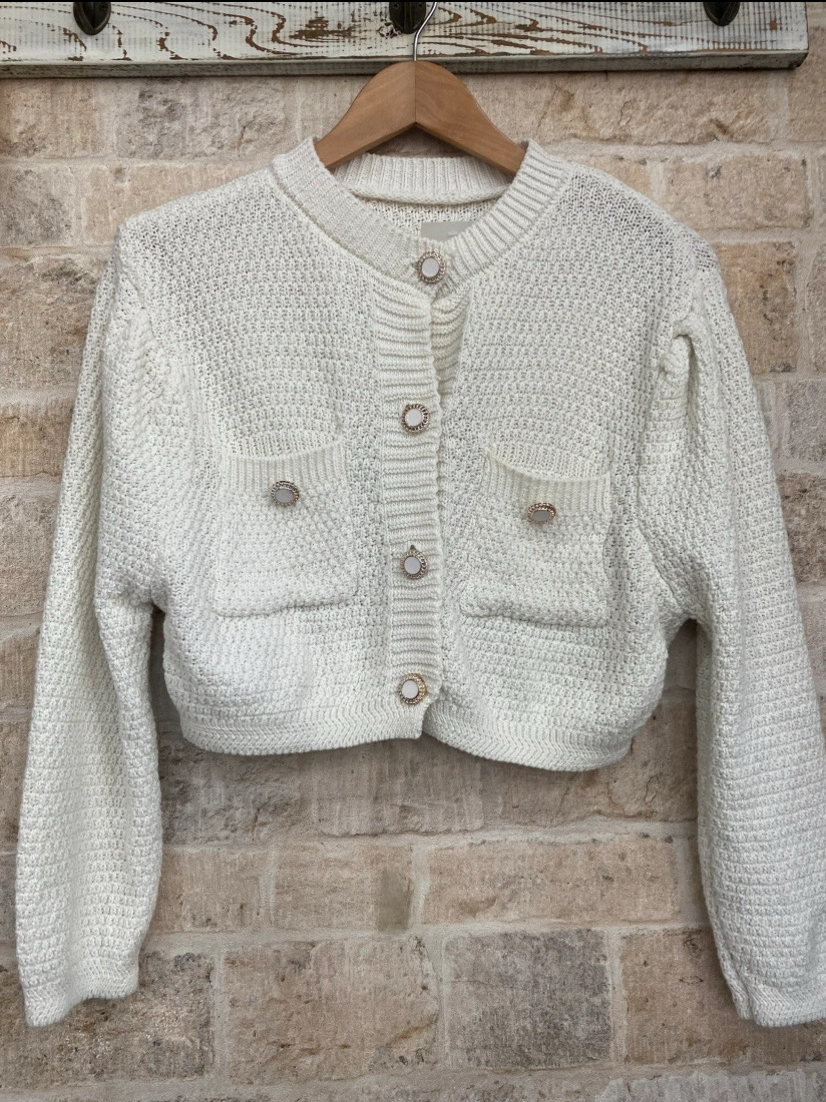 버튼장식 가디건^^ (타임 마쥬 산드로)