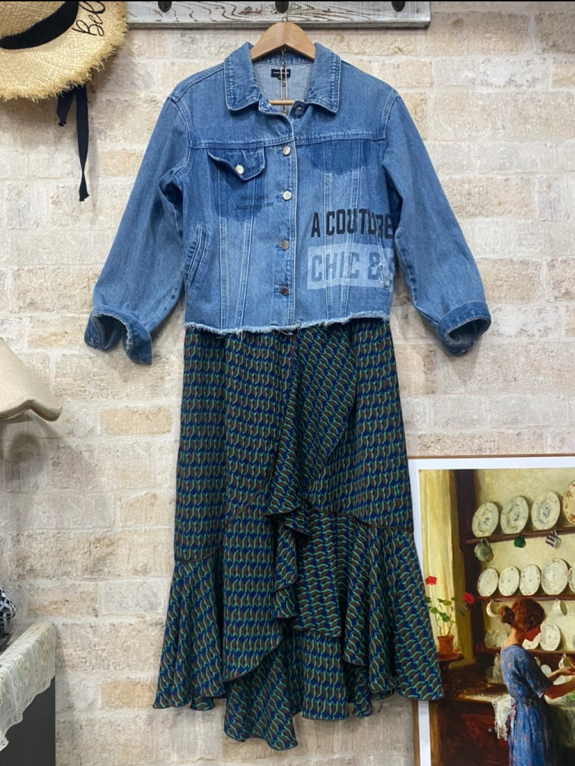 플라스틱아일랜드 데님자켓^^ (타임 마쥬 산드로)