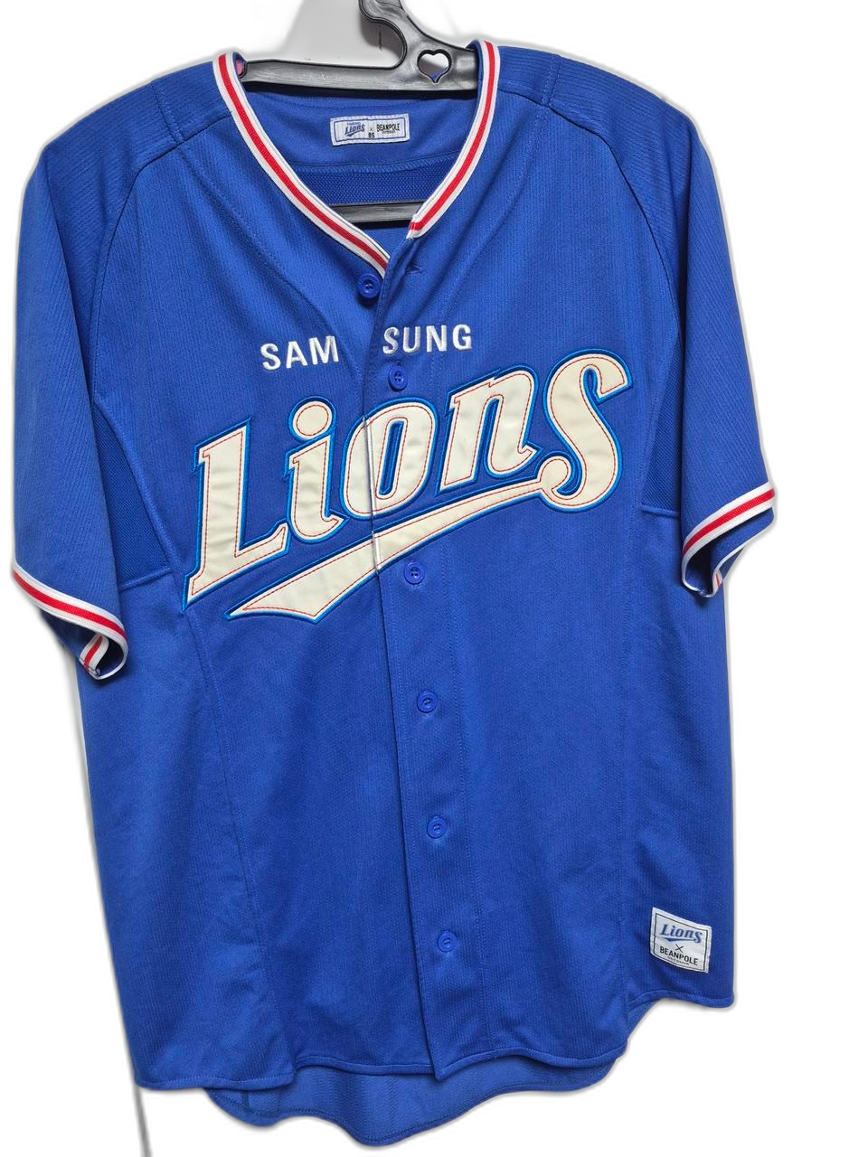 삼성라이온즈 빈폴 유니폼 95사이즈 안지만 마킹 팝니다