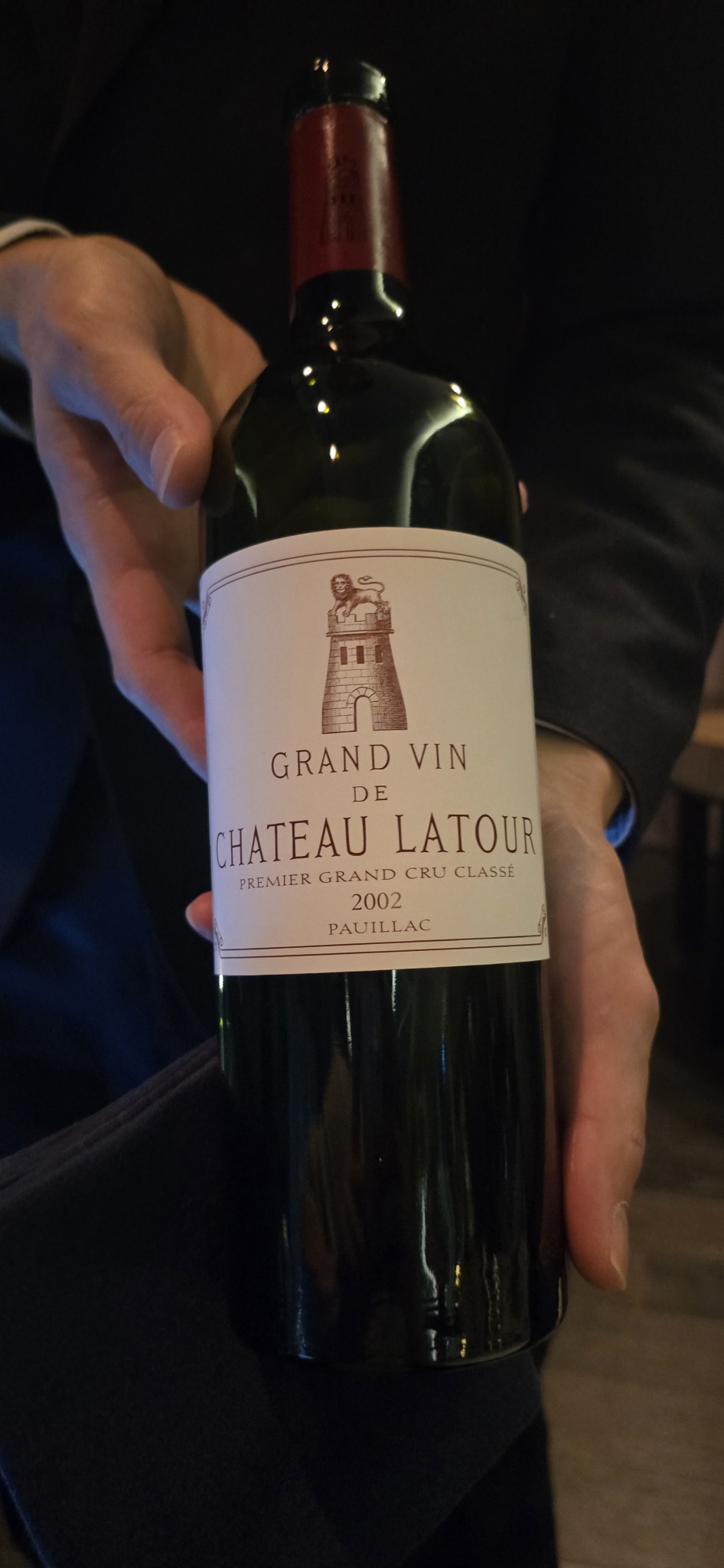 샤토 라투르 와인병 공병