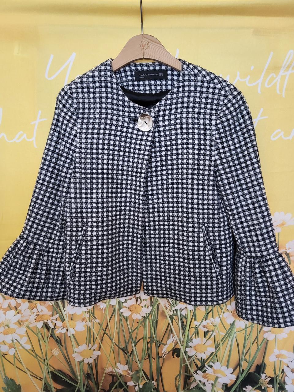 자라  트위드자켓