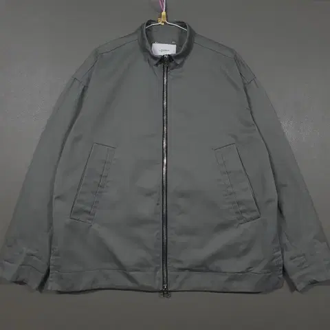 100 (L) 일꼬르소 신형 포켓 버튼카라 고급 집업 블루종 자켓 카키