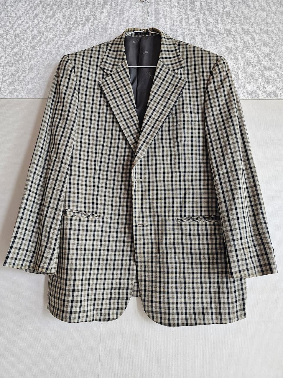 로가디스 체크무늬 자켓