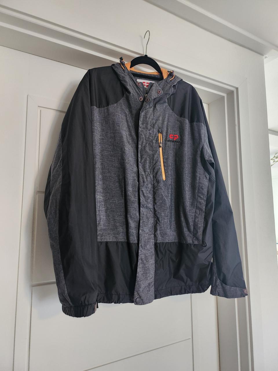 센터폴 바람막이 후드점퍼