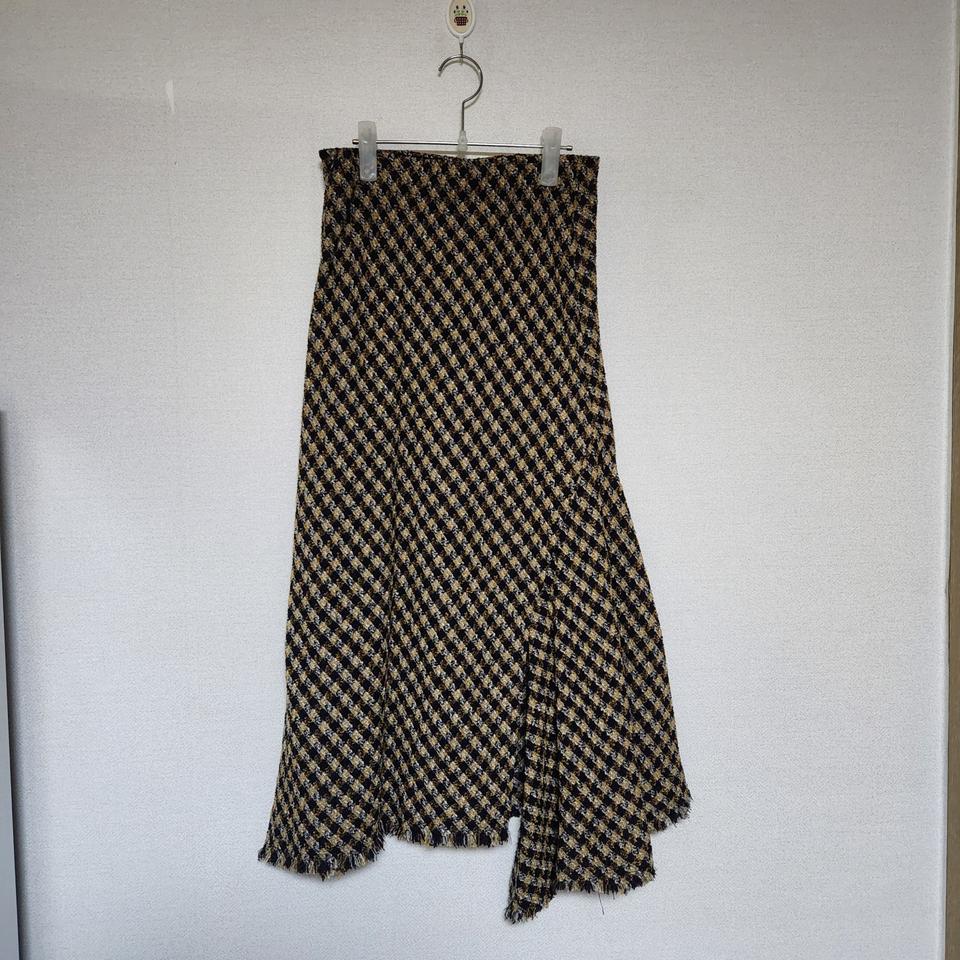 한섬 시스템 언발 치마 64