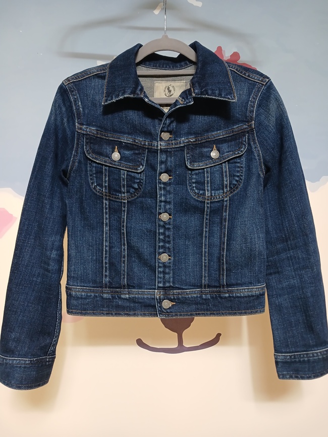 (XS) 폴로 랄프로렌 9부 숏 스판 청자켓