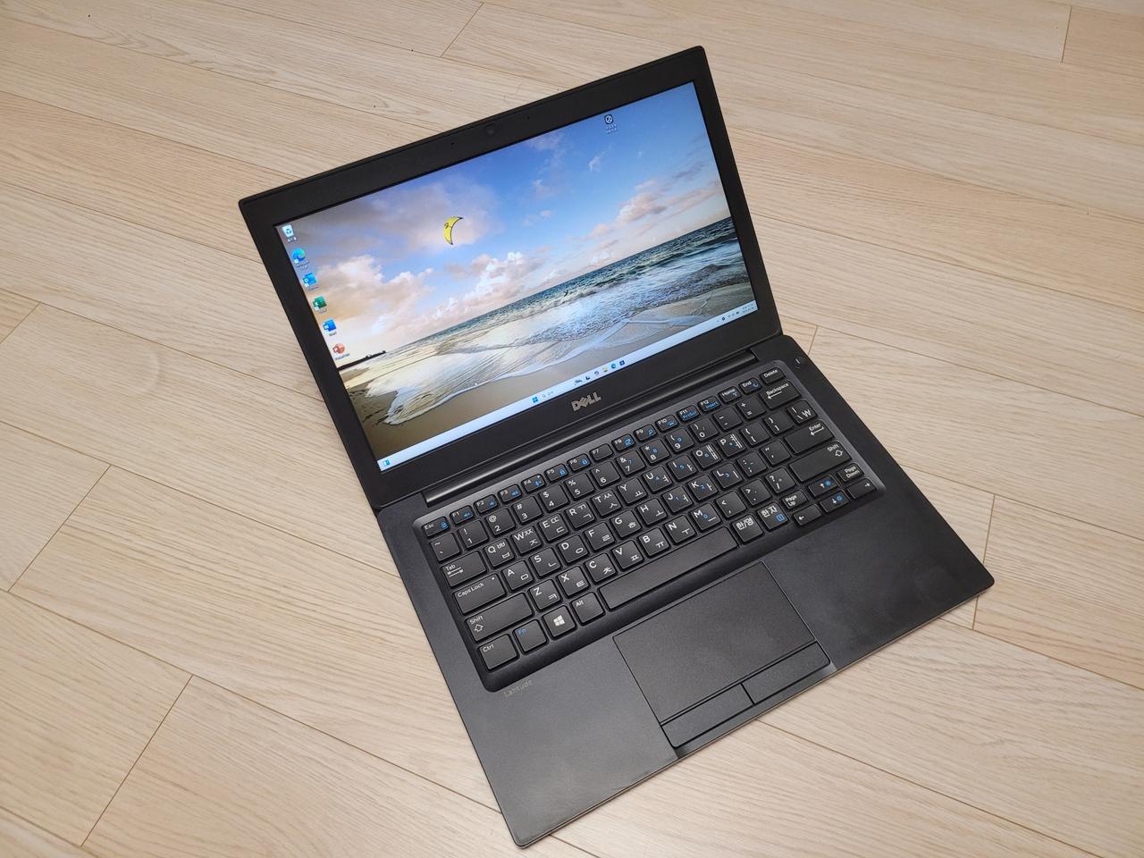 델 노트북, I5 7300u, 8GB, SSD 256, 경량1,3kg,