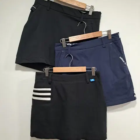 3벌일괄 아디다스 골프치마 XS사이즈
