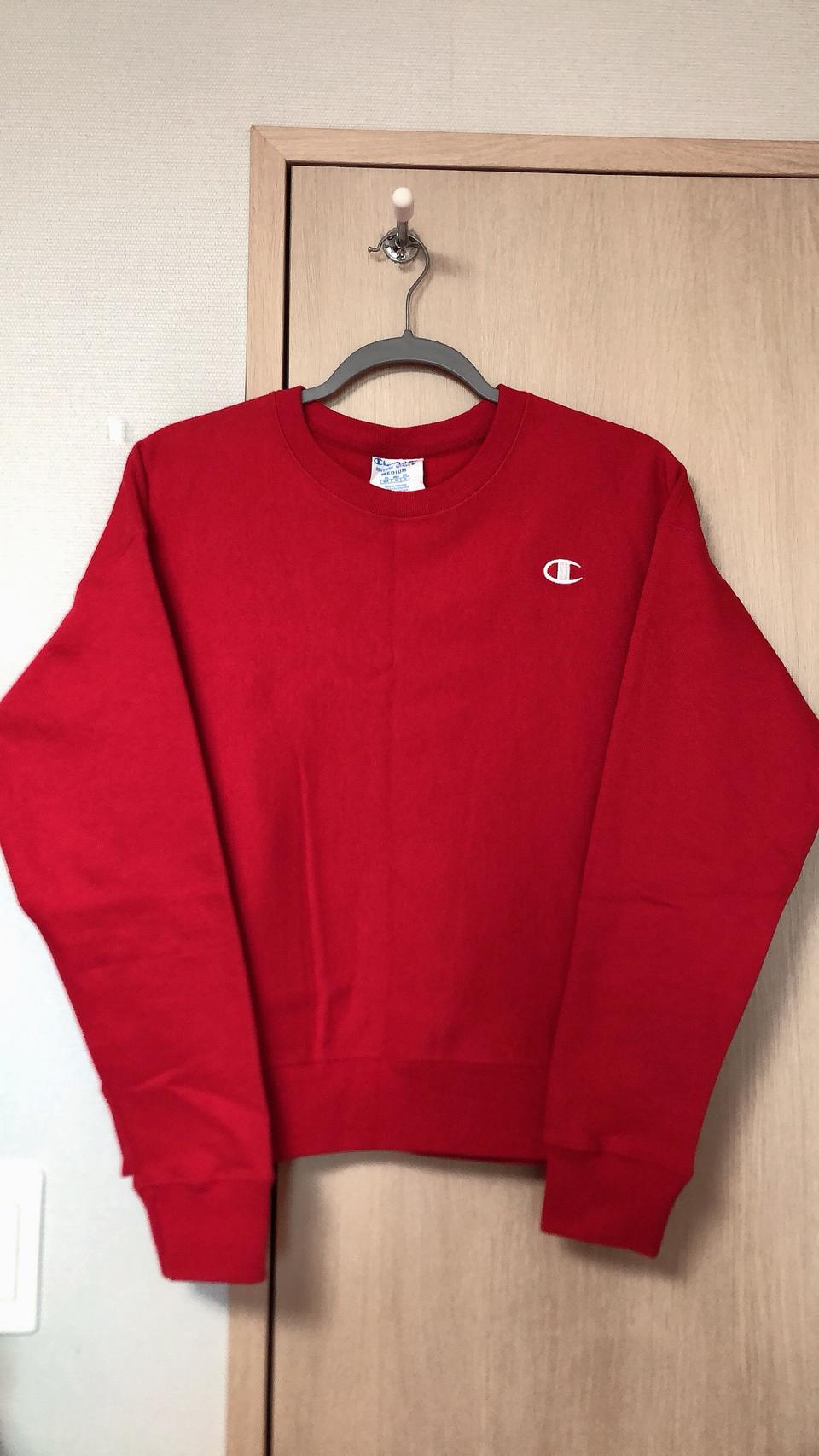 챔피온 맨투맨 기모 새거