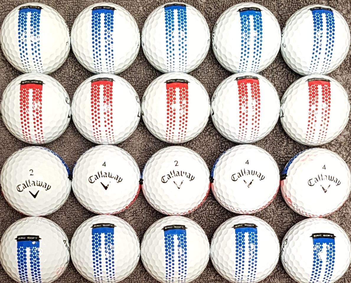 캘러웨이 ECR페이드 3피스A+/A급 20개.골프공 로스트볼