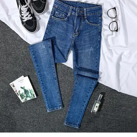 키작녀 25 하이웨스트 스키니