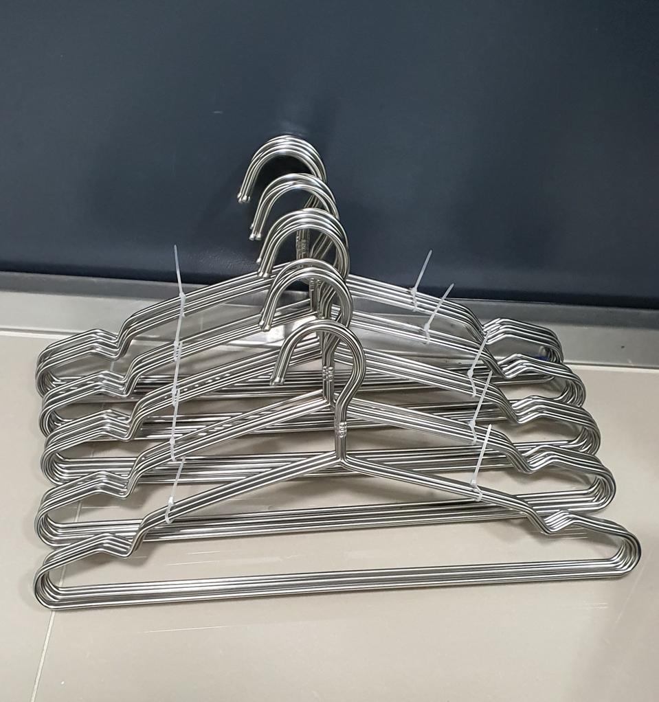 튼튼한 304올스텐 옷걸이 5몪음(총50개 일괄)