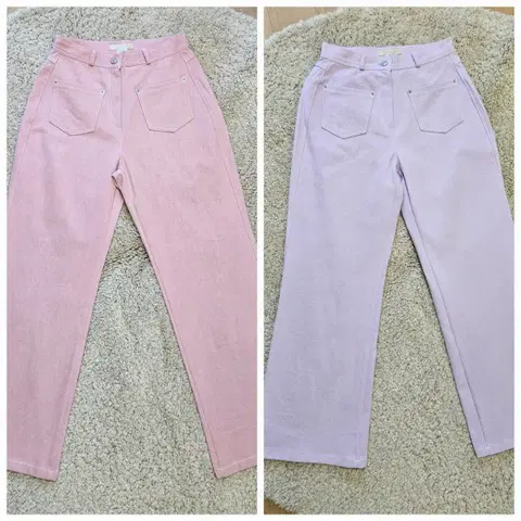 (봄신상/세일) 앞포켓 피그먼트워싱 일자 면바지