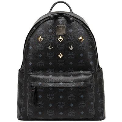 MCM 엠씨엠 블랙 슈타크 백팩