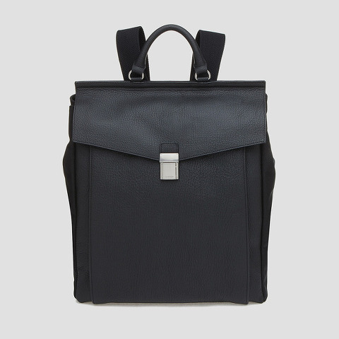 쿠론 루이스 천연 가죽  백팩