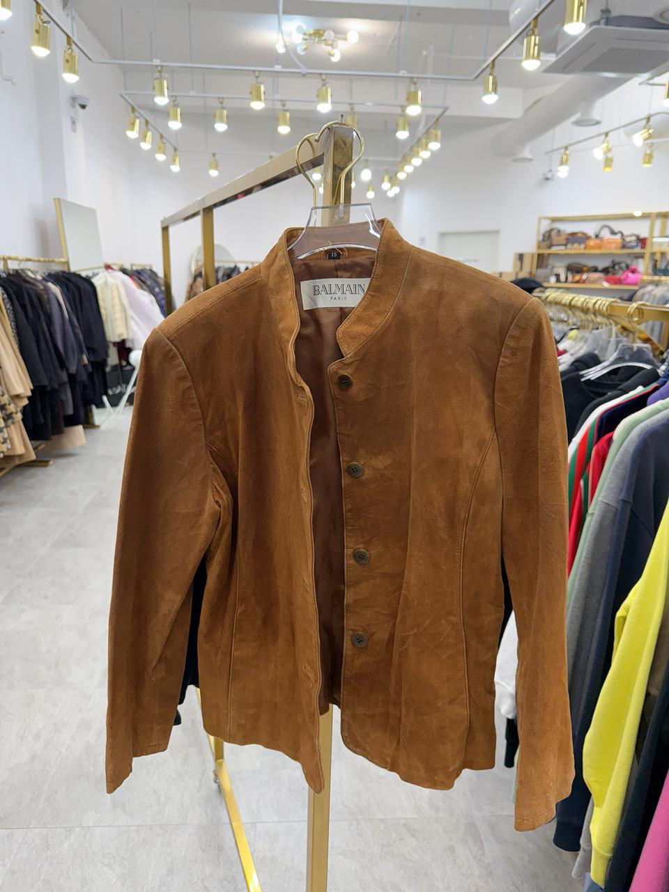 발망 스웨이드 자켓