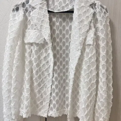 시스루 셔츠 블라우스