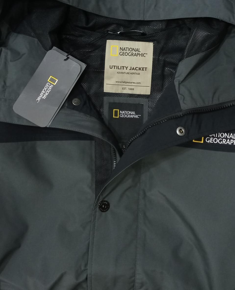 내셔널지오그래픽 롱 점퍼 바람막이 L