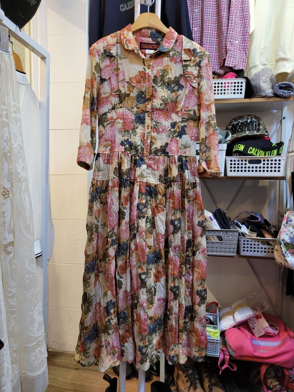 A라인 플라워 원피스(66)