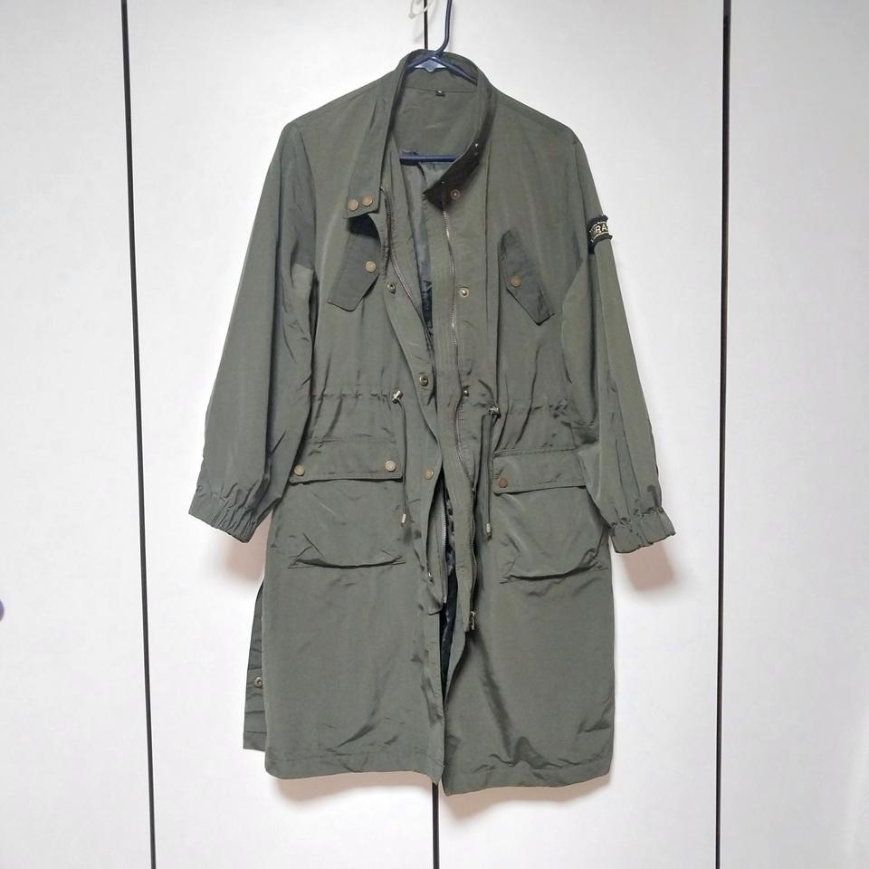 여성 사파리 롱자켓 M