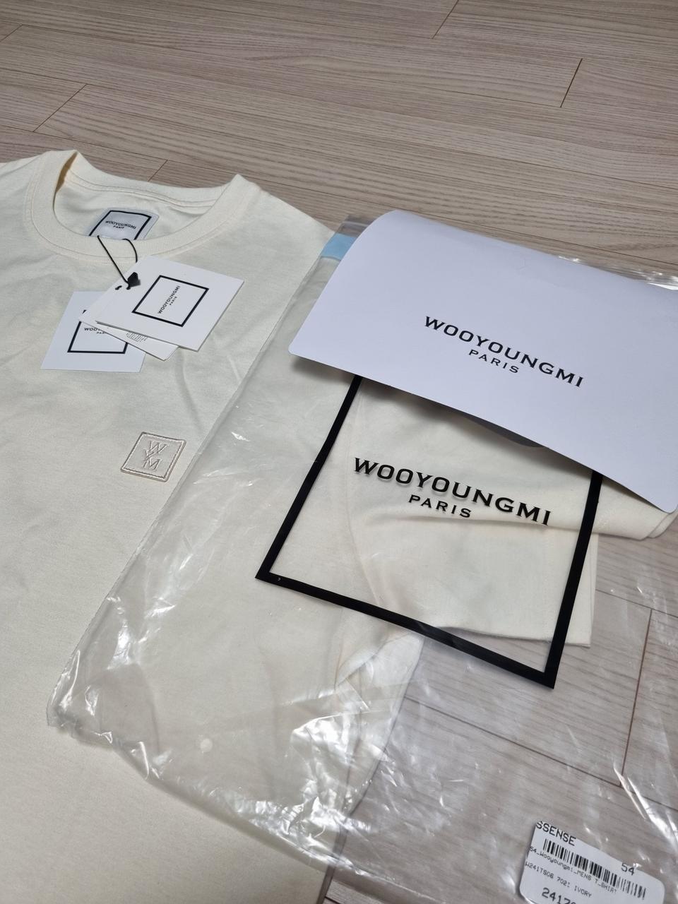 24ss 우영미 플라워 반팔 새상품