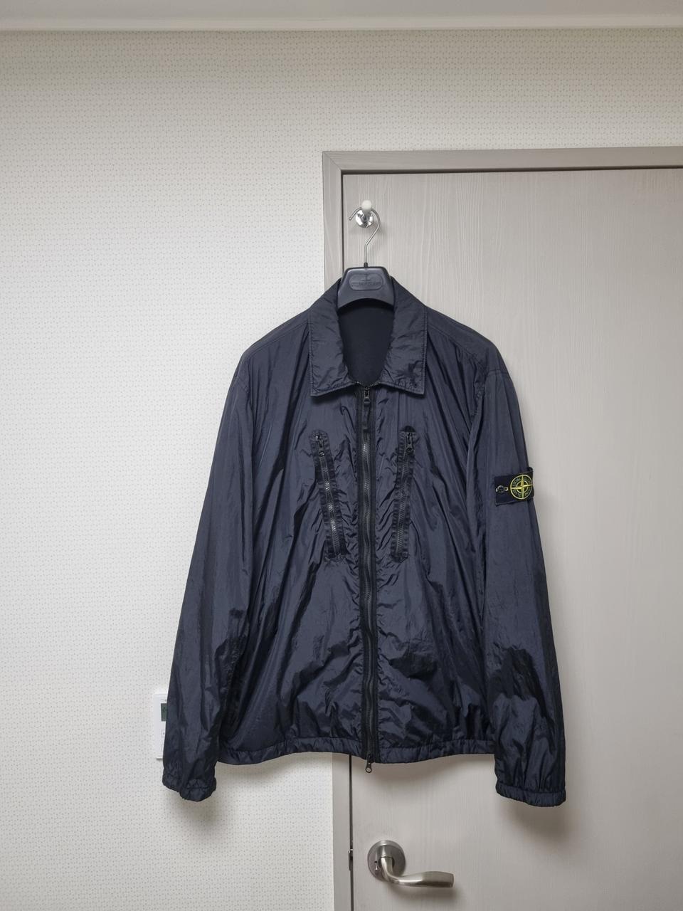 스톤아일랜드 크링클랩스 오버셔츠