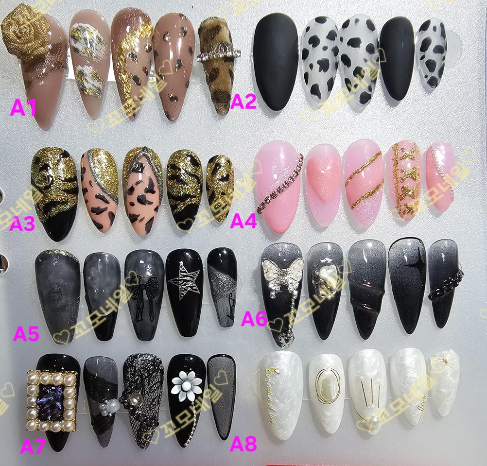 수제네일팁 제작판매합니다♡((((특가중))))