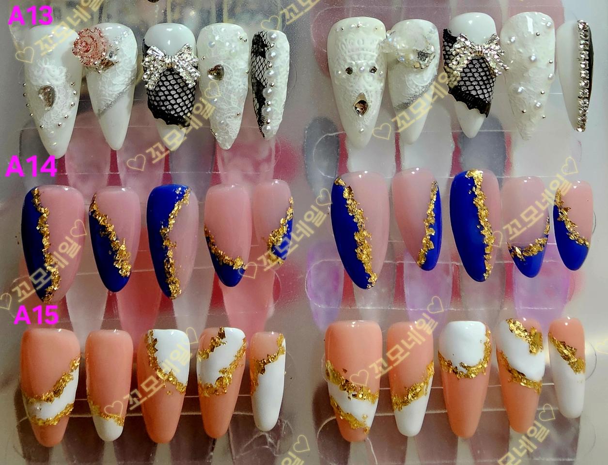 수제네일팁 제작판매합니다♡((((특가중))))