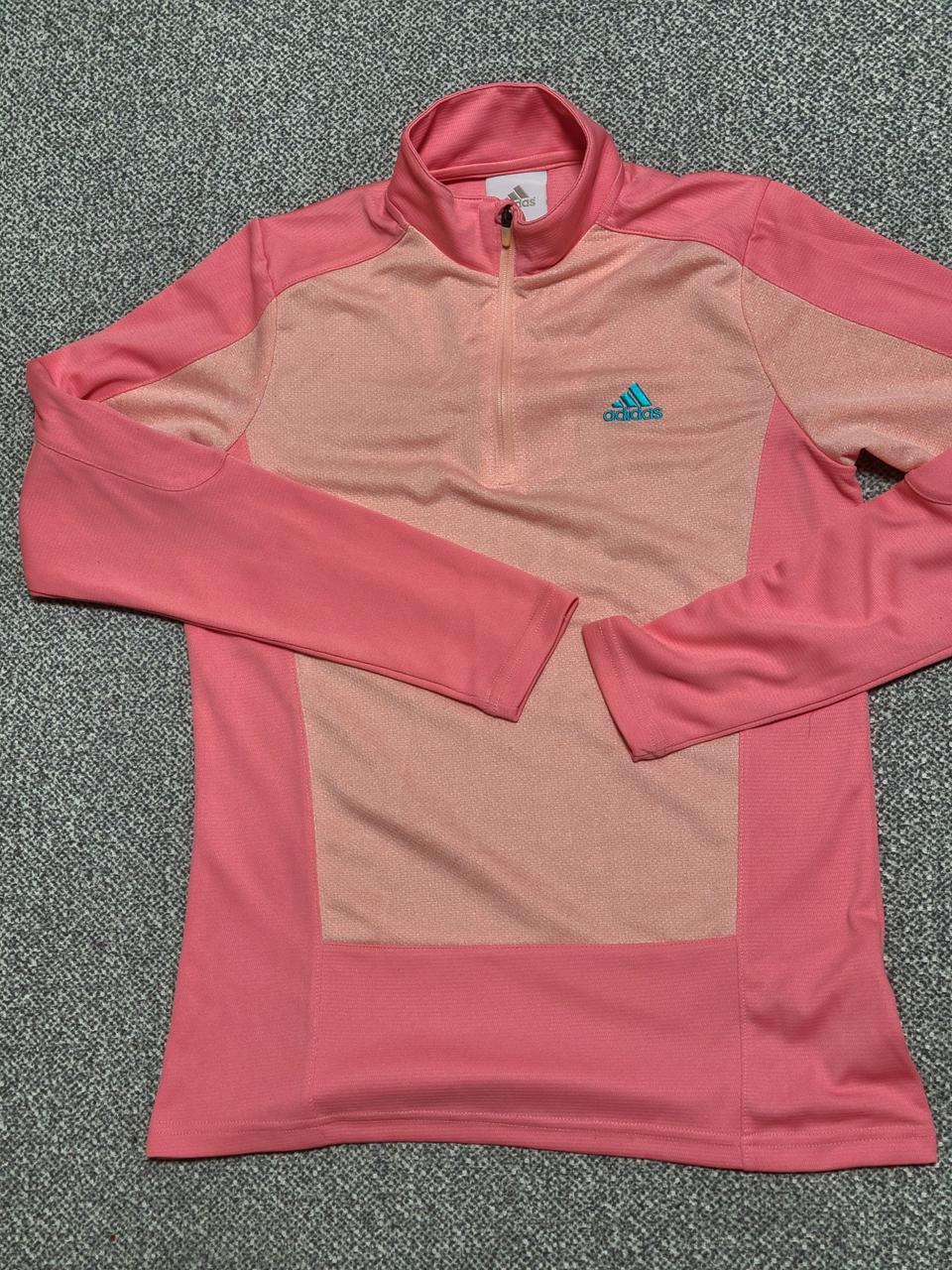 아디다스 여성 W1/2 짚 롱슬리브 반집업티 85  xs