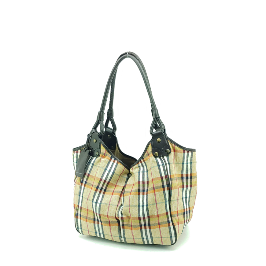 [정품] 버버리 노바체크 캔버스 빈티지 숄더백