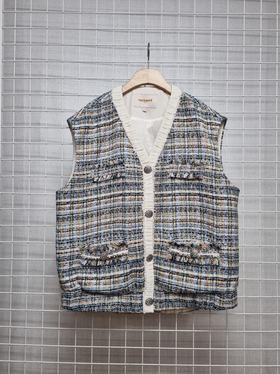 까사렐 트위드베스트 트위드조끼 77