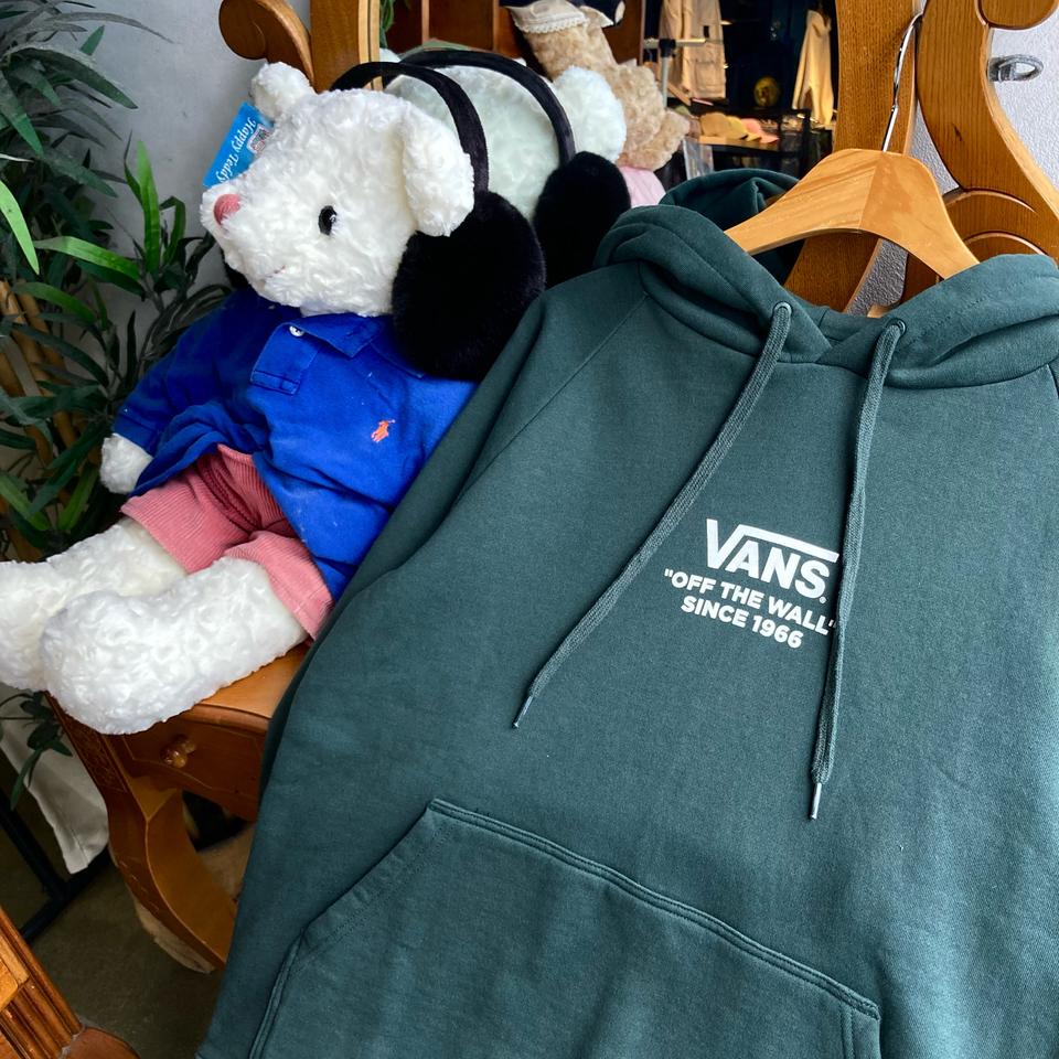 반스 빅로고 후드