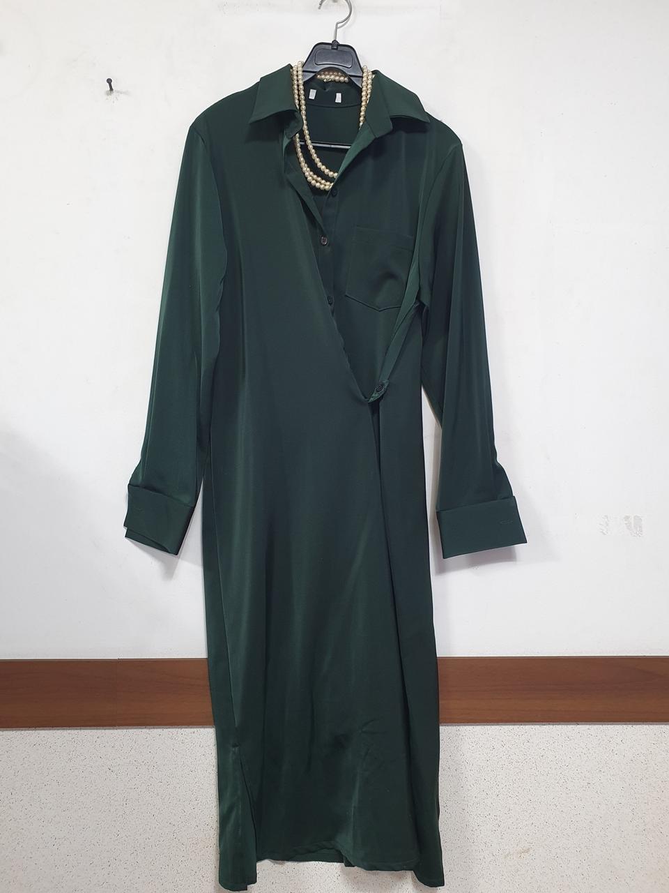 특가새)차르르~셔츠 롱~원피스.맥시.랩스타일