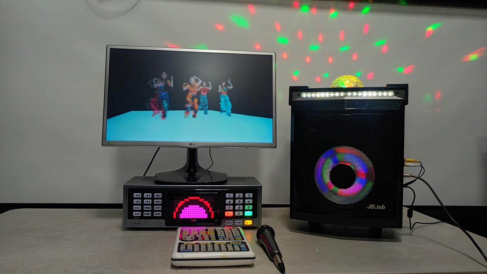 심플 노래방세트