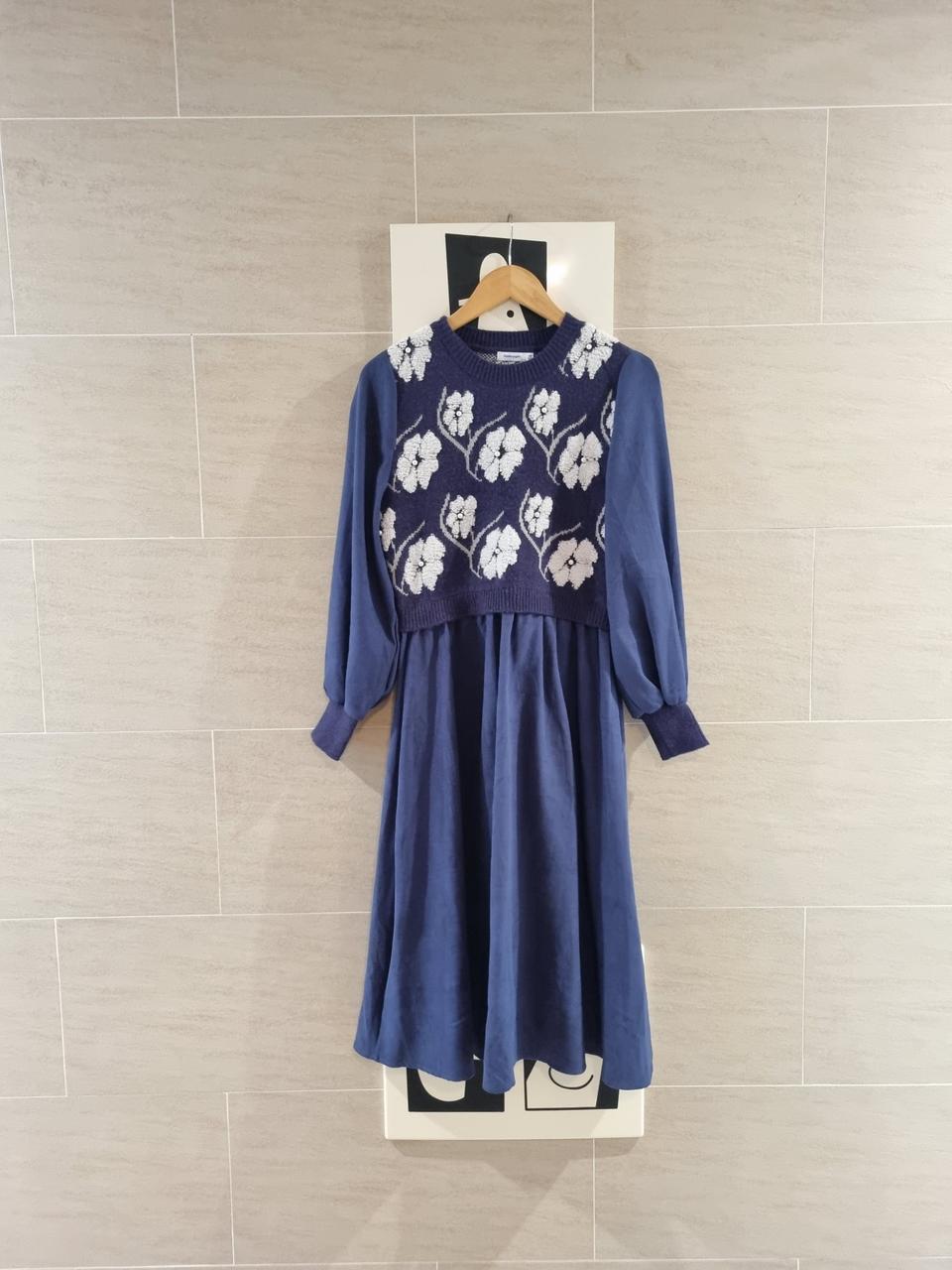 진주꽃뜨개~ 쉐타조끼짝궁원핏