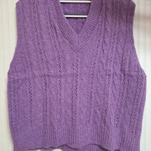 새상품 니트조끼