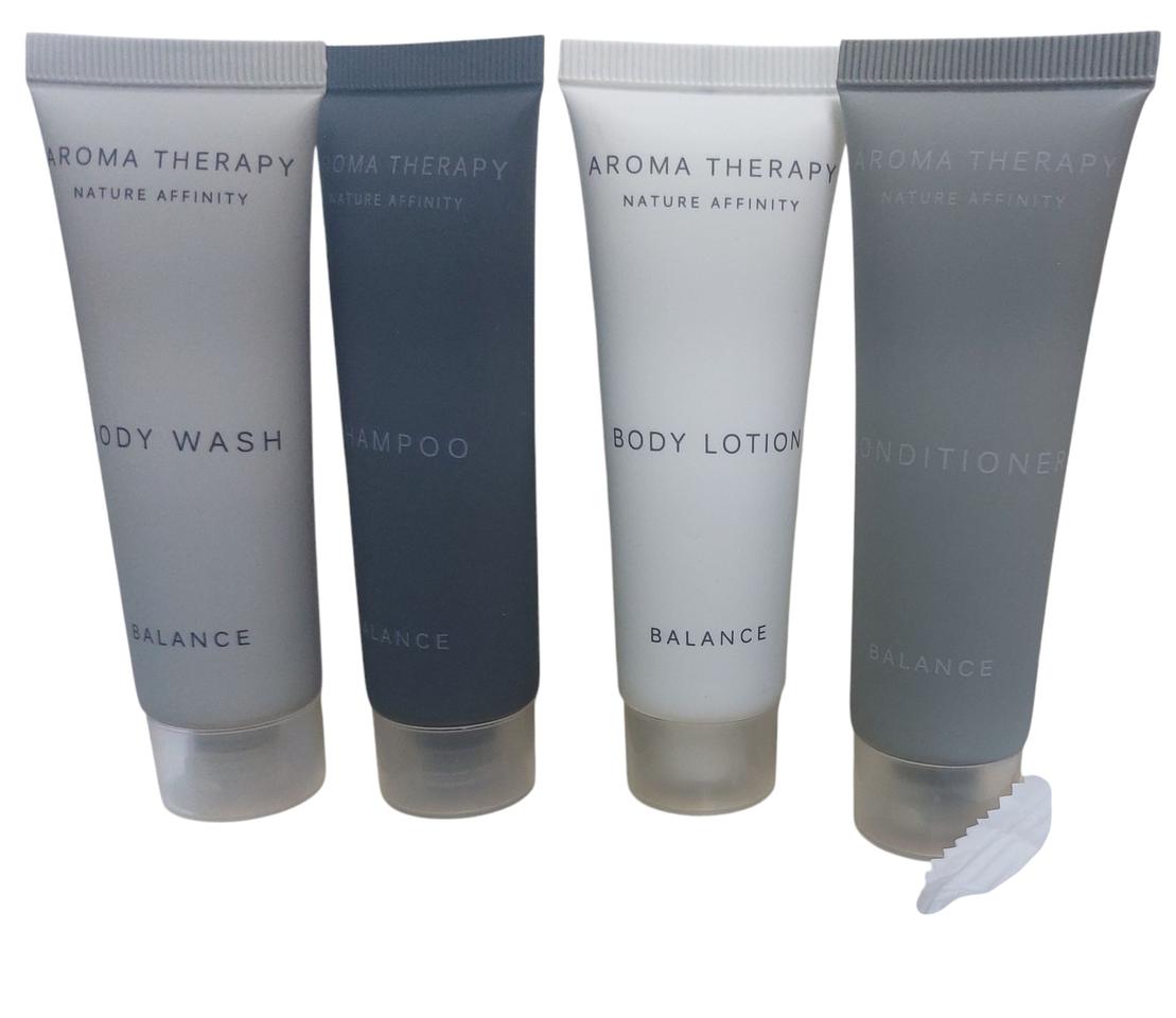 새상품) 아로마테라피 4종 세트 여행용 (샴푸 트리트먼트 바디워시 바디로