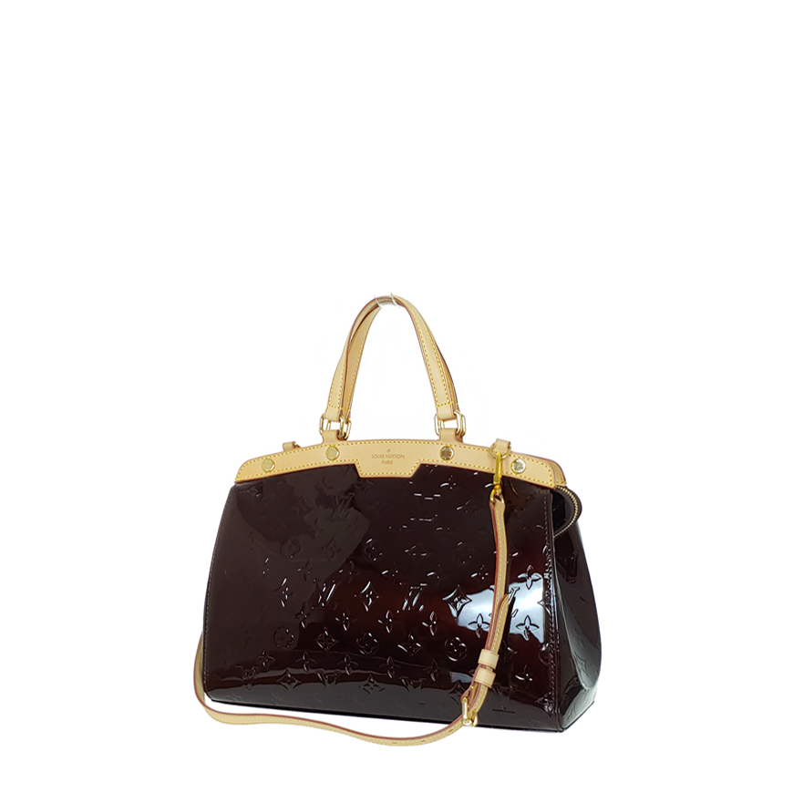 [정품] 루이비통 베르니 브레아 MM 아마랑트 중고 토트백 M91619