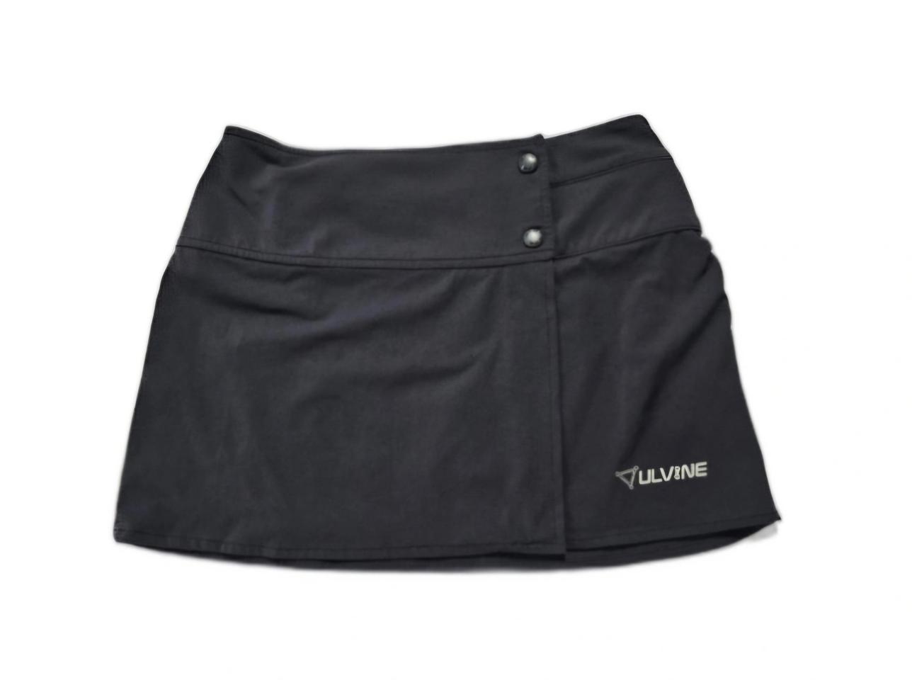 얼바인 블랙스판 랩스커트 44-작은55