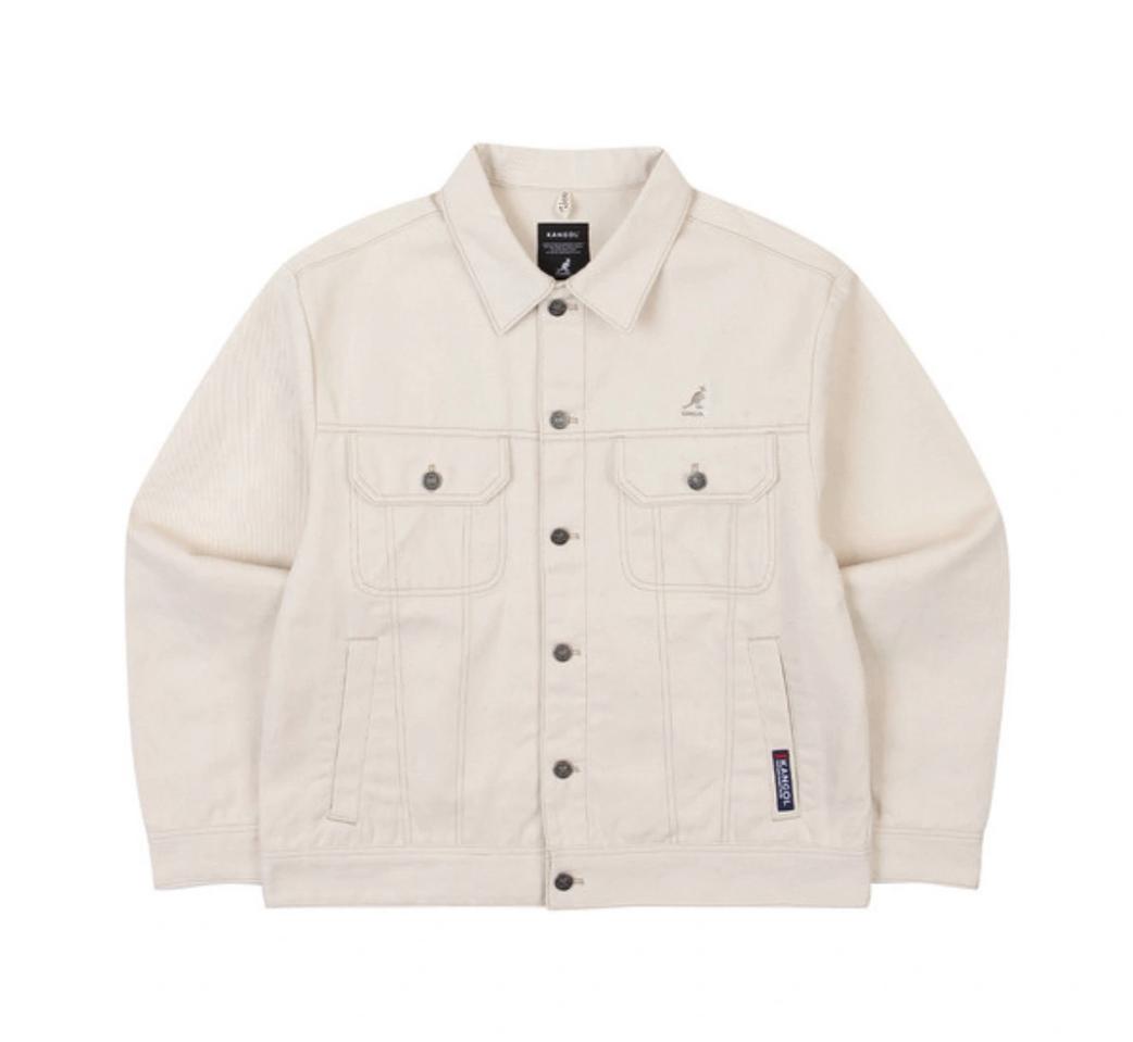 캉골 kangol 봄 가을용 베이지 자켓 XL 택달린 미착용 새제품