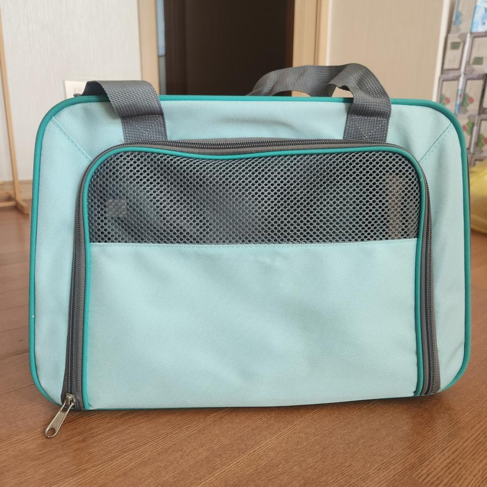 강아지 이동가방 고양이 이동장 새상품 (뒷부분 자국)