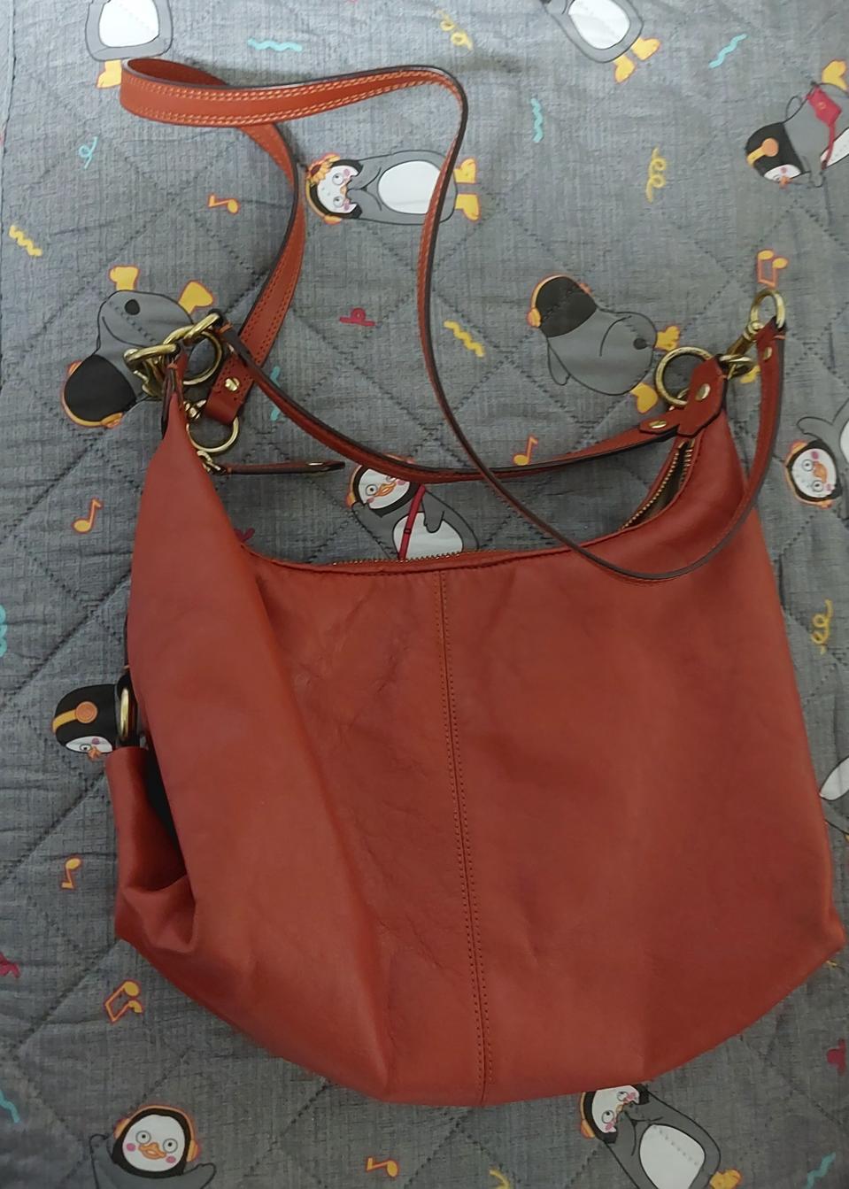 Coach 가죽 크로스백