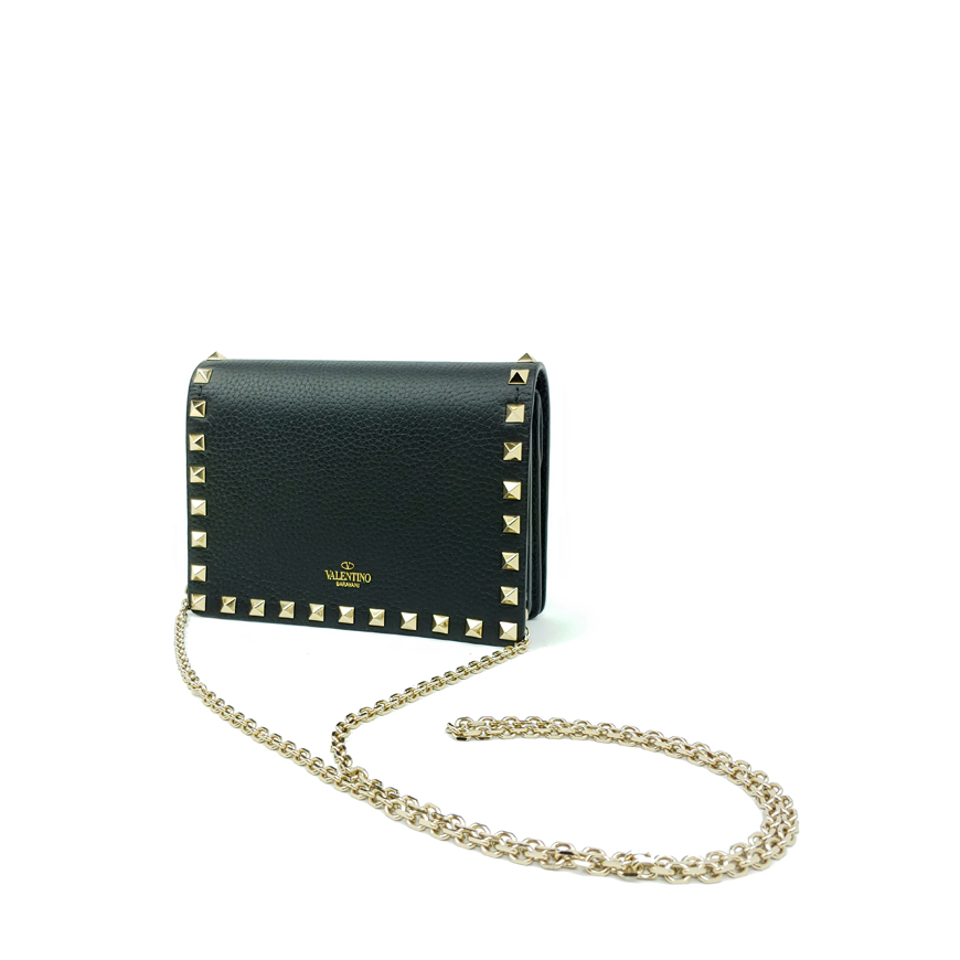 [정품] 발렌티노 락스터드 체인 여성 명품 크로스백