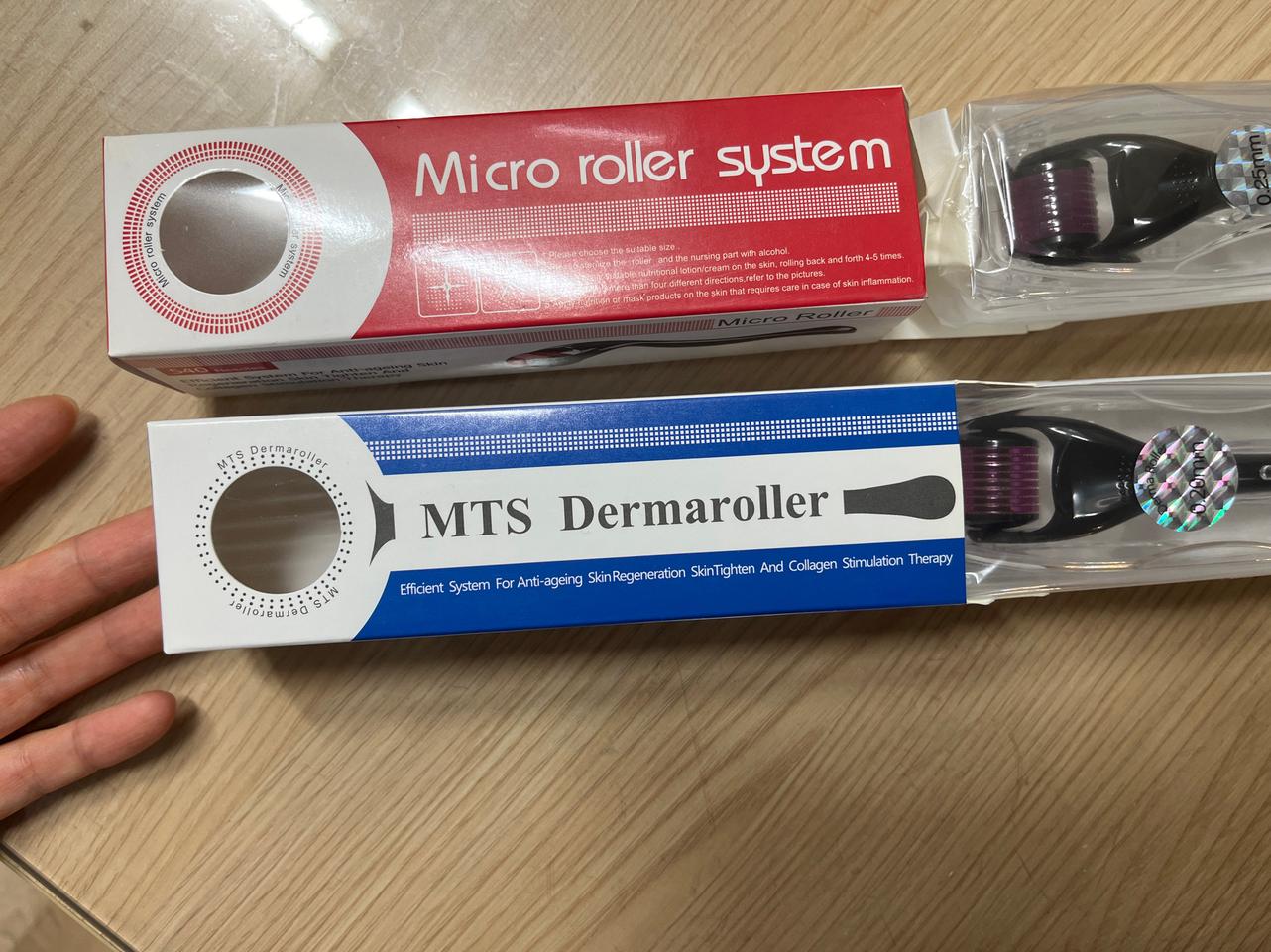 더마 mts롤러 니들 페이스 롤러 일반형 0.25mm 0.20mm