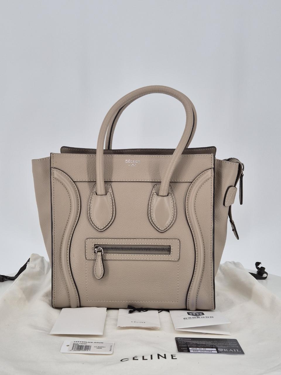 셀린느 마이크로 러기지백 듄 컬러 (정품)