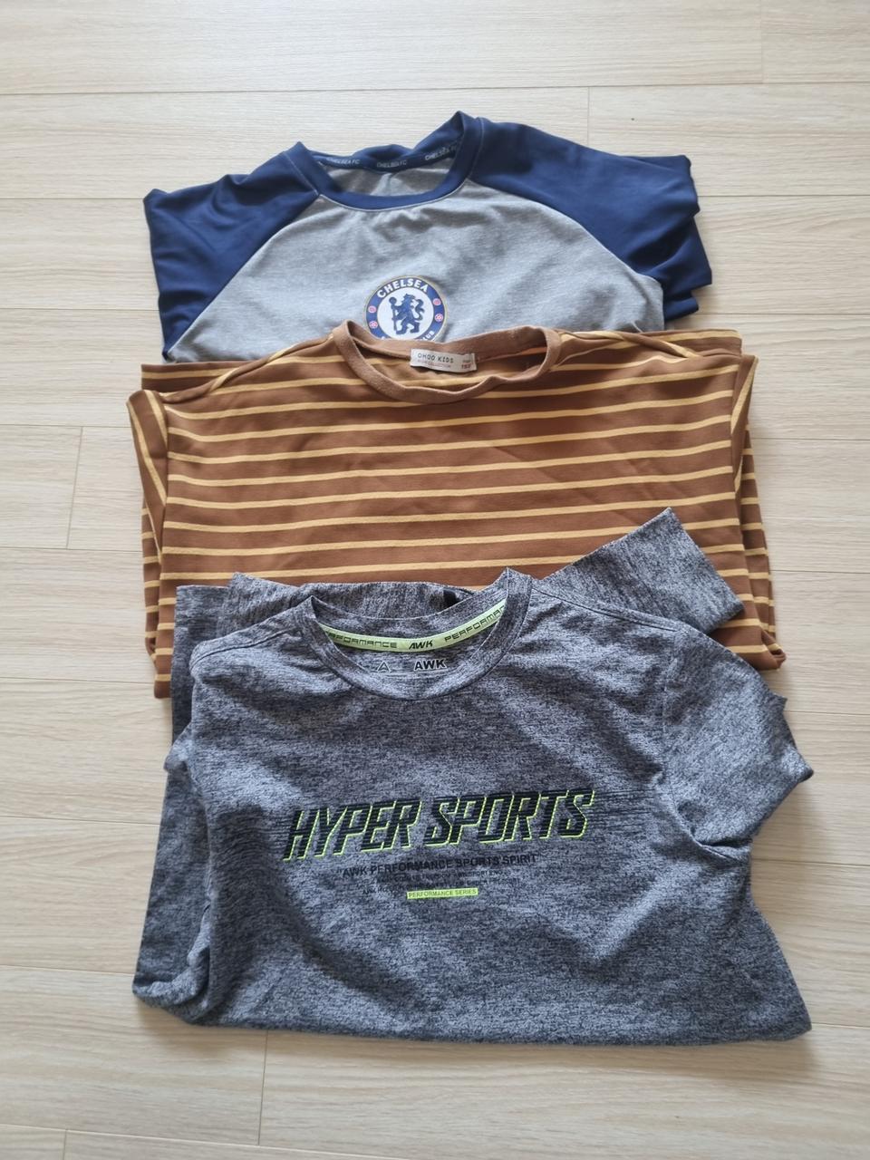 150)주니어티셔츠3종,카고바지1종