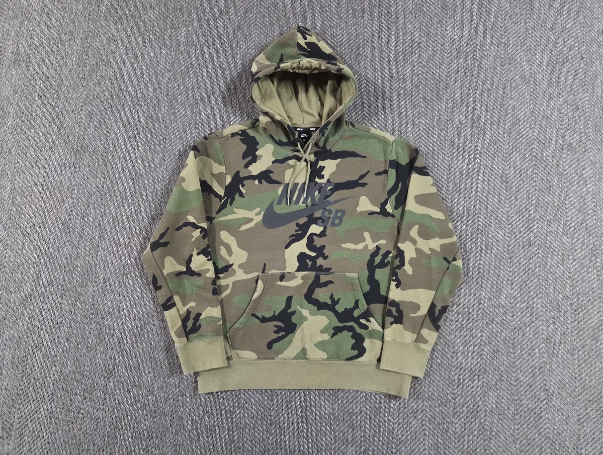 나이키SB 카모 후드티