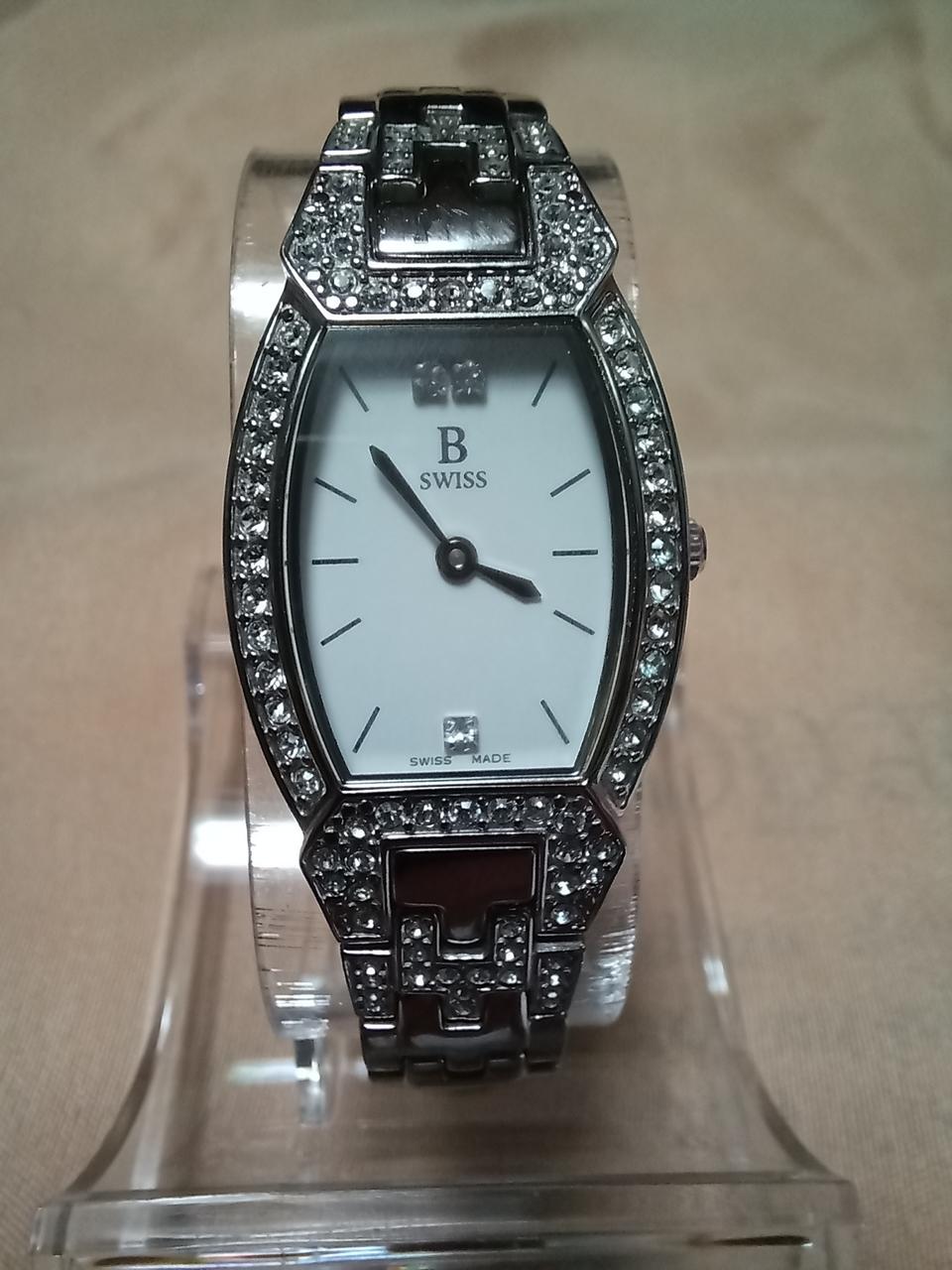 스위스부쉐러 명품B SWISS 다이아몬드 여성 쿼츠시계