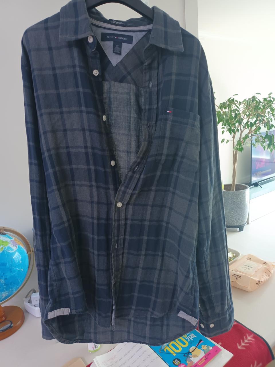 타미 체크셔츠