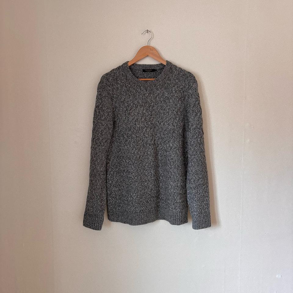 컨셉원 캐주얼 그레이 울니트 100 지오다노